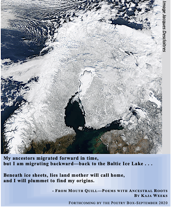 Baltic Ice Lake with caption